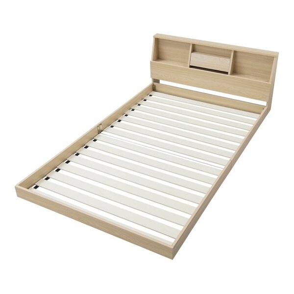 FBF-SDナチュラル フロアベッド (セミダブル) メーカー直送