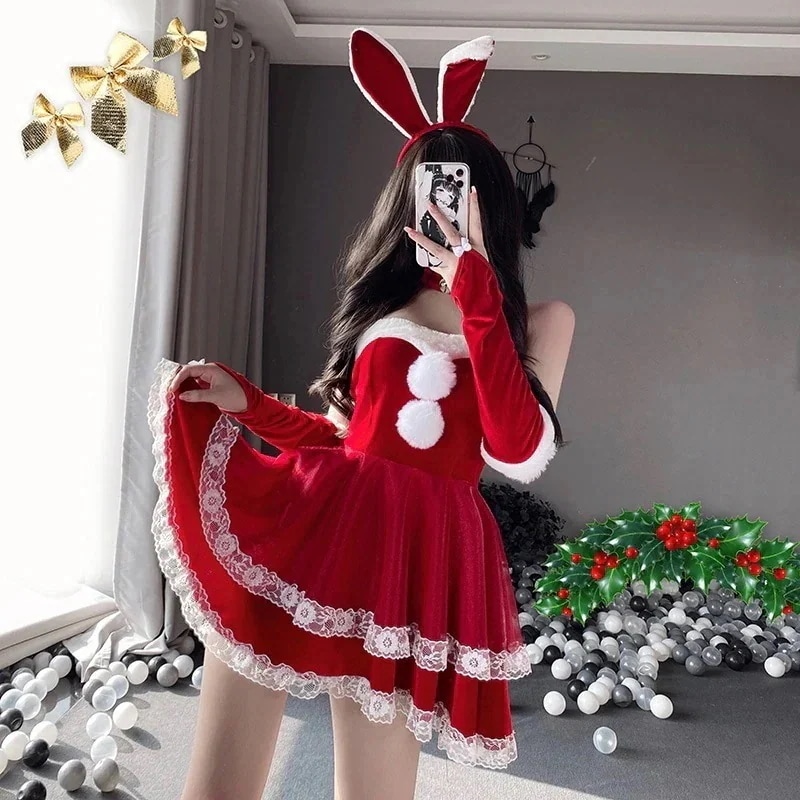 25大人気急速発送無料 デート 服 バニー 服 サンタ 制服クリスマス ドレス メイド