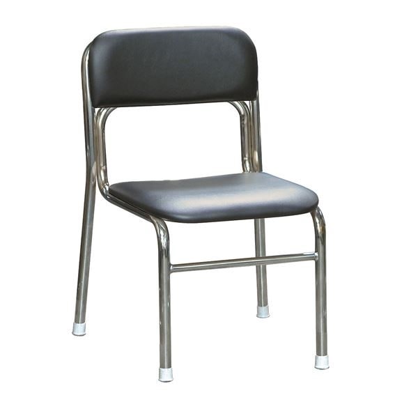 軽量 スタッキングチェア 5脚セット ブラッククロムメッキ 幅45cm 重さ4.3kg 日本製 防汚仕様 スチール リブラ チェア