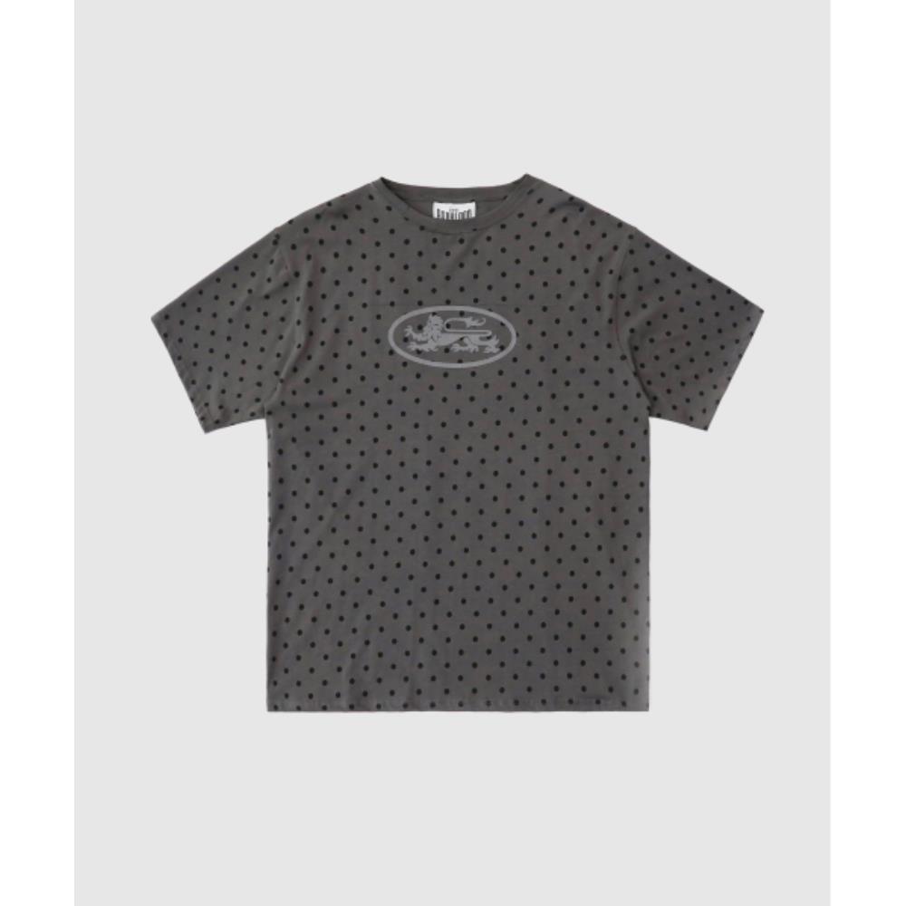 BADBLOOD Mystic Basic T-Shirt Charcoal Dot w-tee25-080