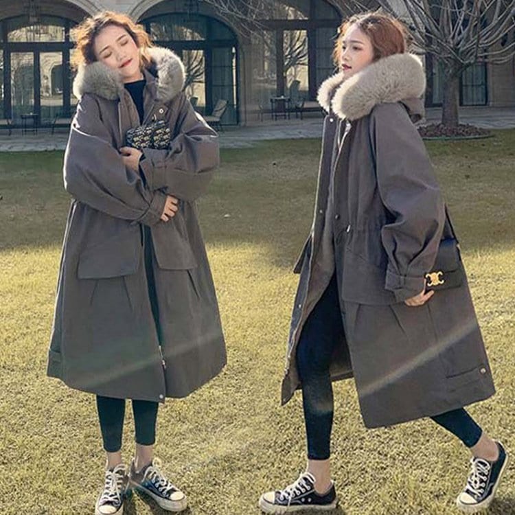 モッズコート 中綿ダウンコート レディース キルティングコート ロング丈バーカージャケット 秋冬 カ