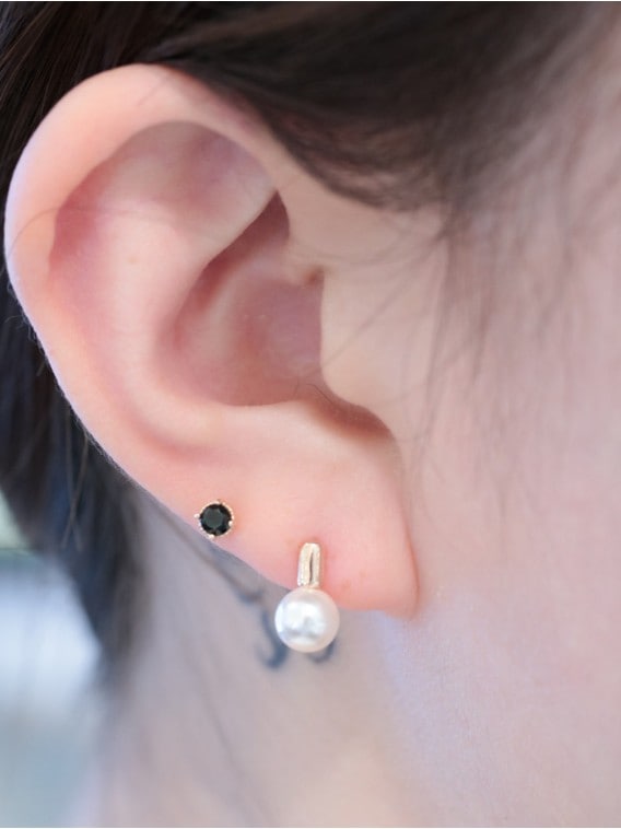 シルバーパール ピアス RC0271