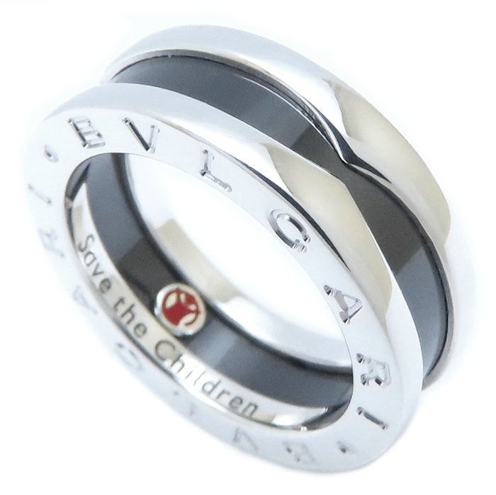 #49 8.5号 B.zero1 リング シルバー925xブラックセラミック レディース/294220【中古】