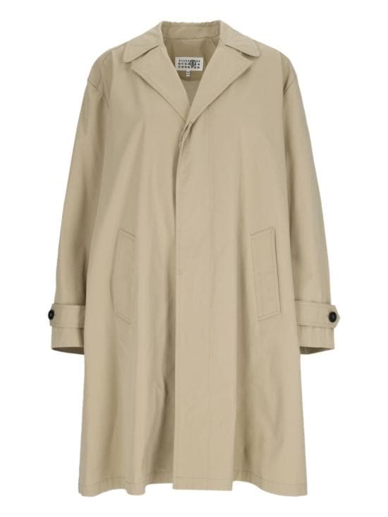 MM6 MAISON MARGIELA Women Coats S52AH0078 S78537113 Neutrals