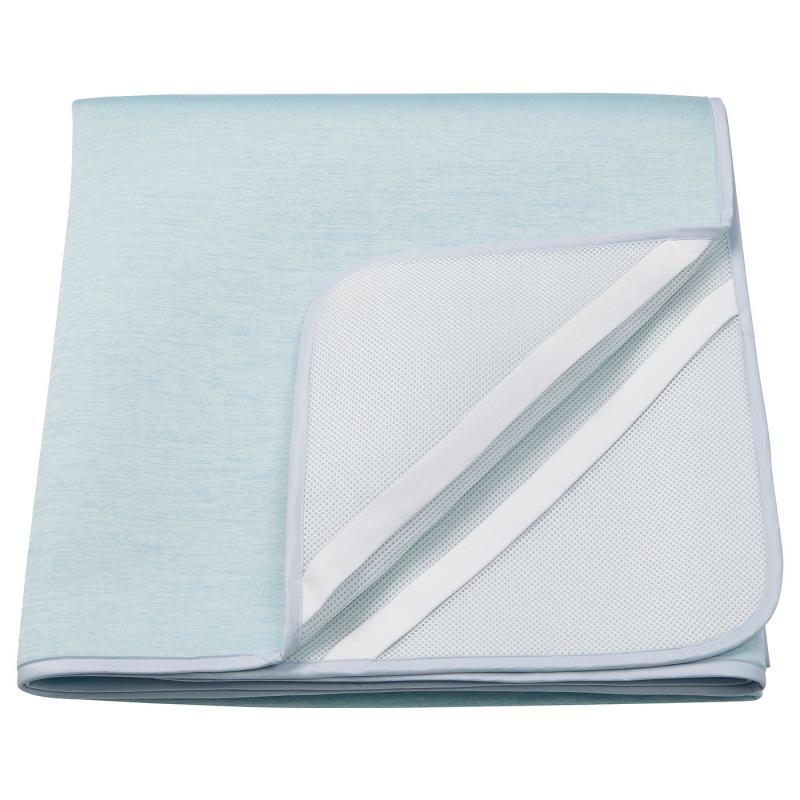 HARGINST ホールギンスト マットレスプロテクター - ライトブルー 160x200 cm