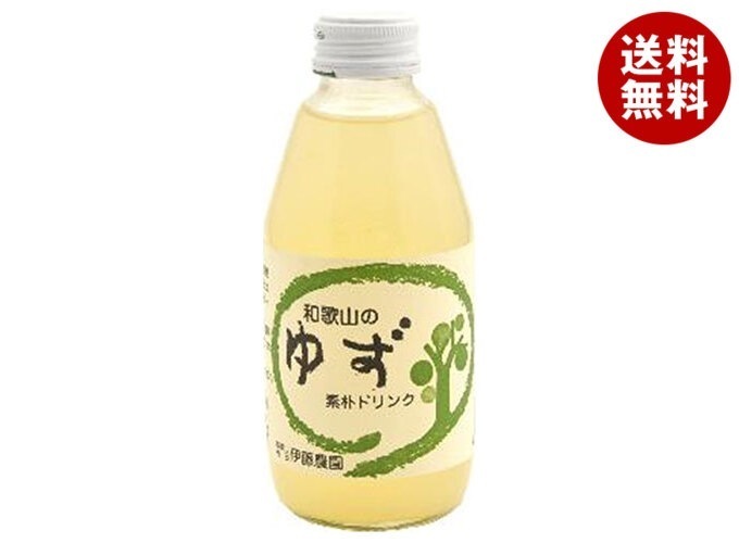 伊藤農園 素朴ドリンク ゆず 180ml瓶×30本入×(2ケース)