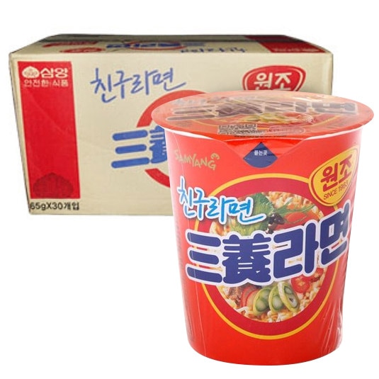 （TF013）三養三養ラーメンソコプ65g 30個入りボックス食品&gt 加工/インスタント食品麺類/ラーメン類のカップラーメン/韓国配送/ラーメン