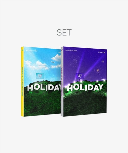 [正品] WINNER - 4th MINI ALBUM [HOLIDAY] (PHOTOBOOK ver.) Set