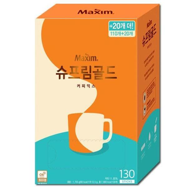 [東西食品] マキシム シュープリームゴールド コーヒーミックス 130T 5,285円