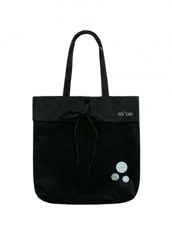 OLGA CORDUROY BAG/BLACK