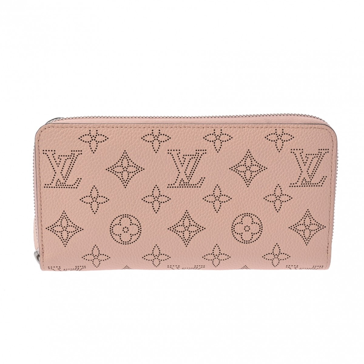 モノグラムマヒナ ジッピーウォレット マグノリア M61868 レディース マヒナレザー 長財布 Aランク 中古 銀蔵