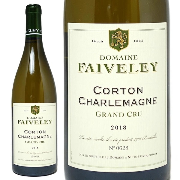 2018 コルトン シャルルマーニュ グラン クリュ 750ml フェヴレ フランス 白ワイン コク辛口 ワイン ^B0IVCC18^