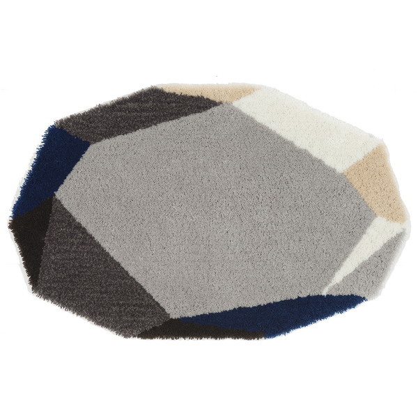 スミノエ 14302063 GR 洗える マット ジェム 45×70cm グレー メーカー直送