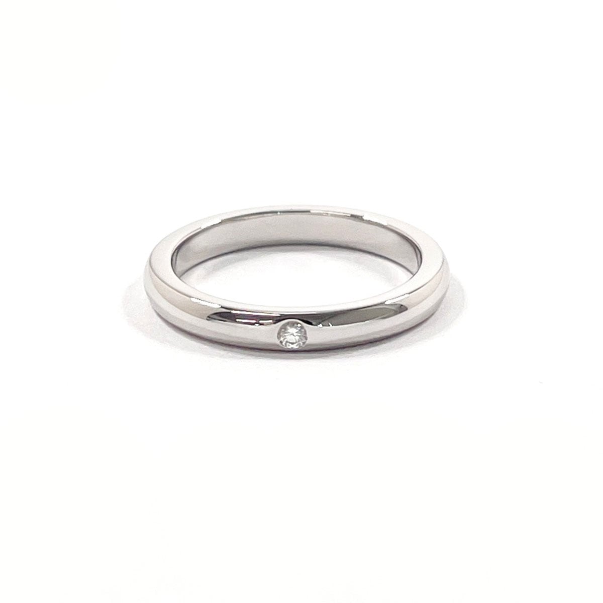 エルサペレッティ スタッキング バンドリング リング・指輪 シルバー Pt950プラチナ 8.5号 レディース