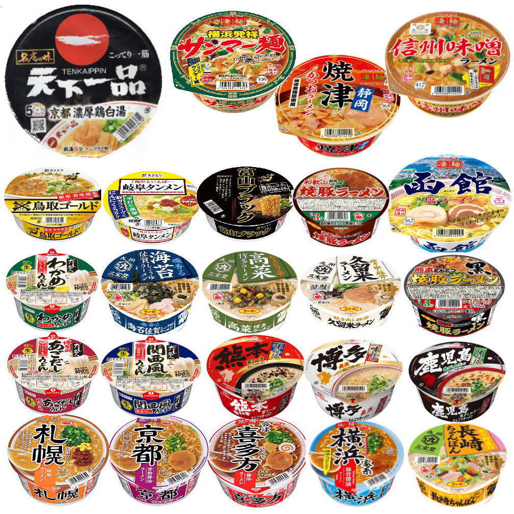 全国ご当地ラーメン 24食 ヤマダイ 天下一品ラーメン入り 凄麺 寿がきや 旅麺 マルタイ サンポー食品 京都天下一ラーメン 関東圏送料無料