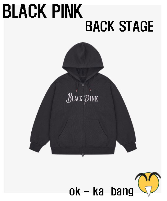 [BACKSTAGE] BLACKPINK OFFICIAL ZIP-UP HOODIE_TYPE 1