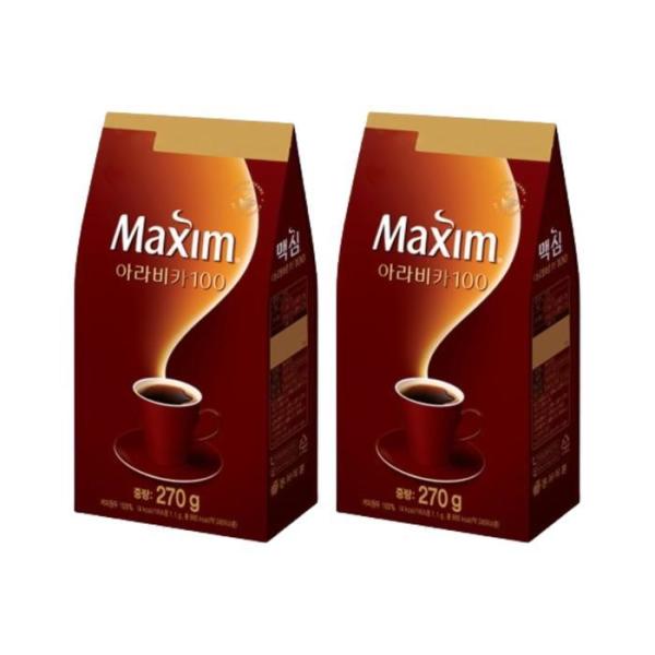 東西食品 マキシムアラビカ100 詰め替え用 270g 2個 4,967円