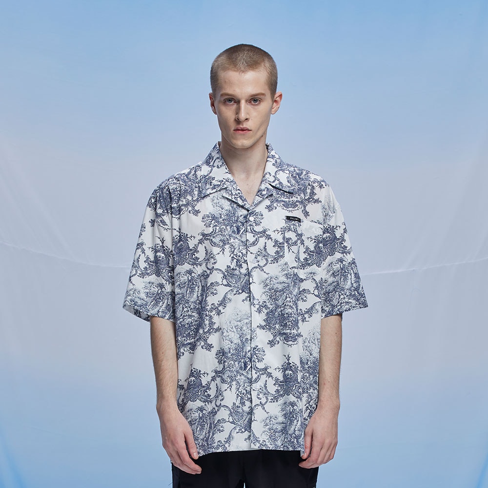 ハワイアンフォームMタイプシャツ（ホワイト）