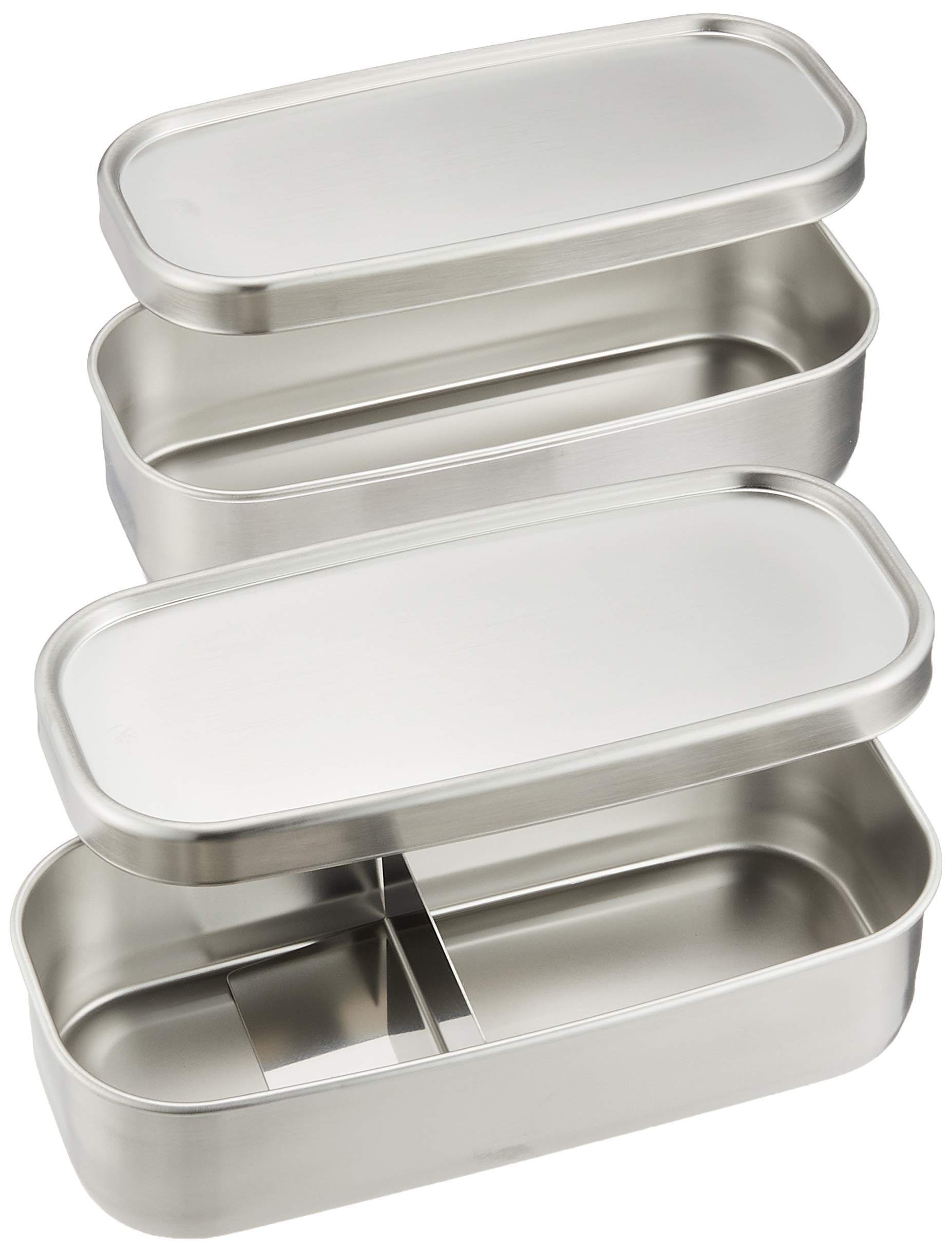 工房アイザワ アイザワ 角長ランチボックス 2段