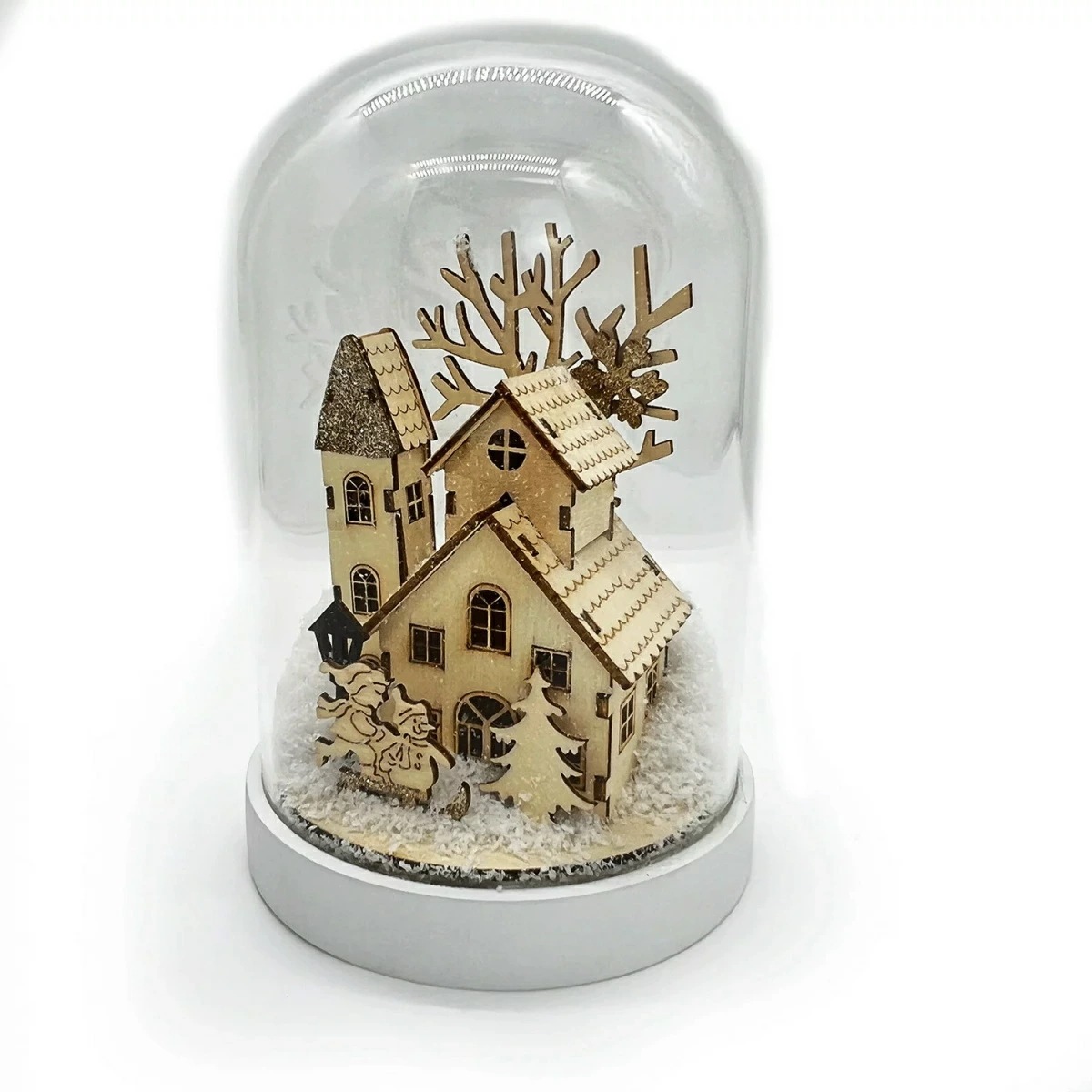 新作入荷 クリスマスLED ブリッジライト クリスマステーブルの装飾 3D立体 LEDライト 彫刻装飾品 クリスマス 木製 ミニチュアモデル 誕生祝 大人 新年 ギフト クリスマス プレゼント