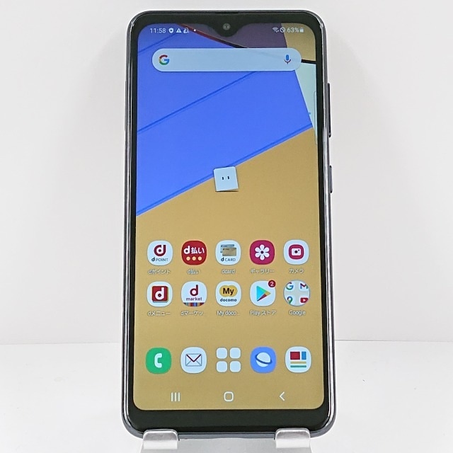 Galaxy A21 SC-42A ドコモ ブラック 送料無料 本体 c13030 【中古】