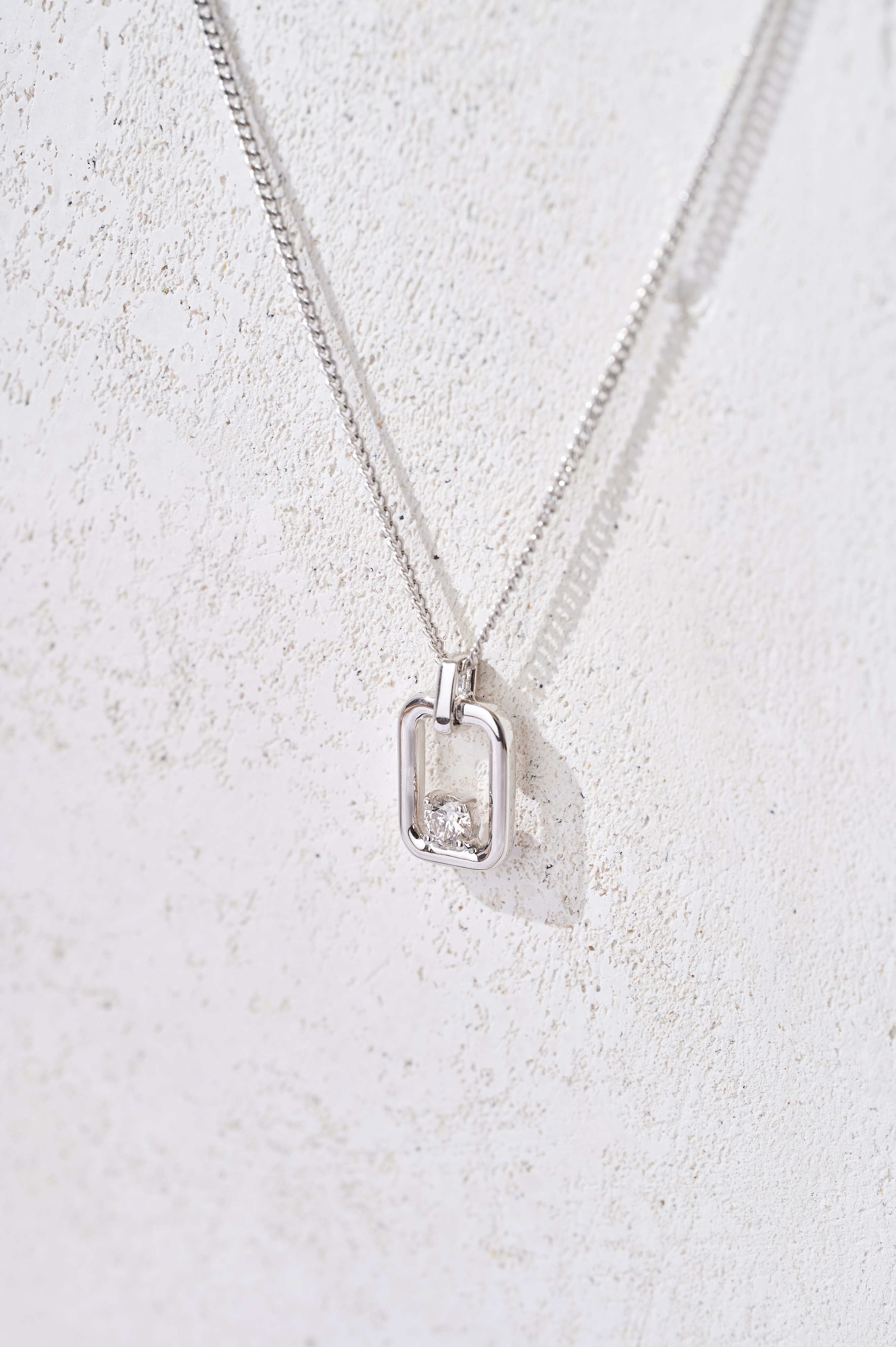 레아 다이아몬드 목걸이 14k 18k