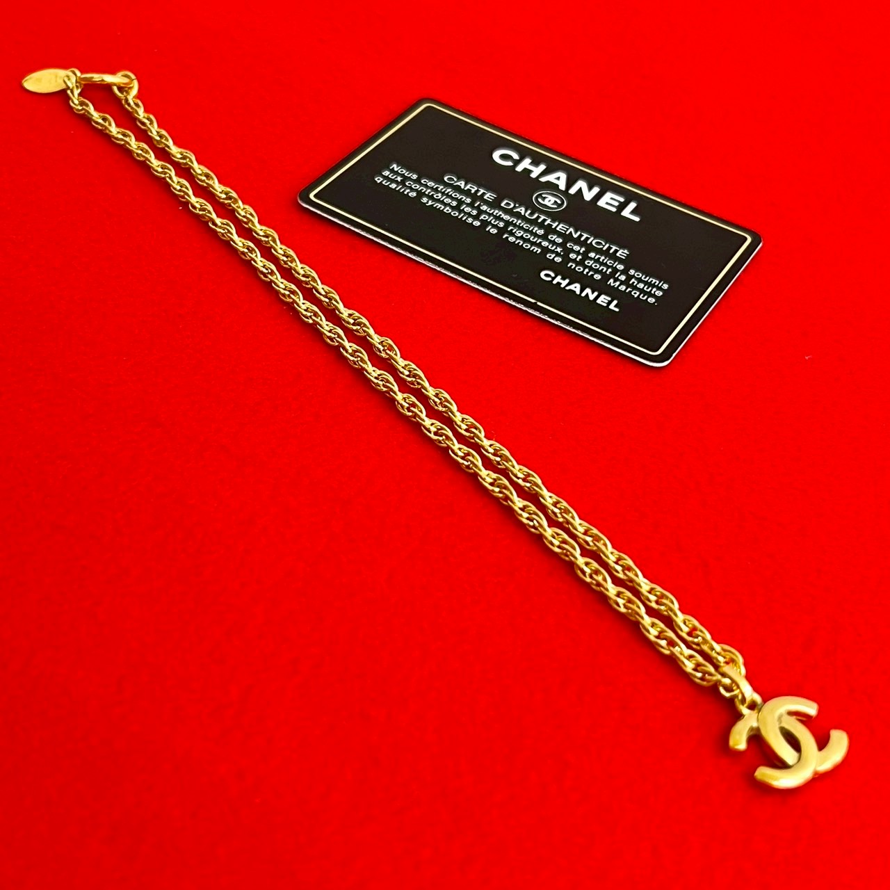 ココマーク モチーフ トップネックレス GP ゴールド 3595c