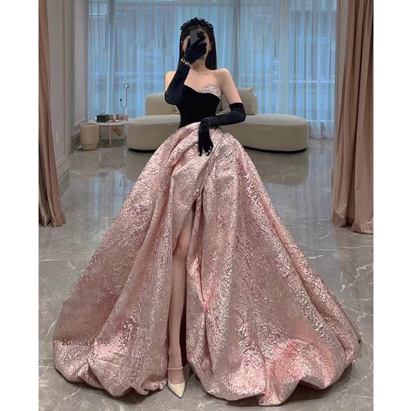 【2枚購入で 3oo円OFF！】ドレス2025バンケットエンゲージメントスカート気質ホストアート試験ドレスパフォーマンス