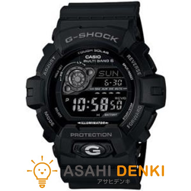 腕時計・時計 カシオ GW-8900A-1JF G-SHOCK ジーショック ブラック フルオートLEDライト スタンダードモデル