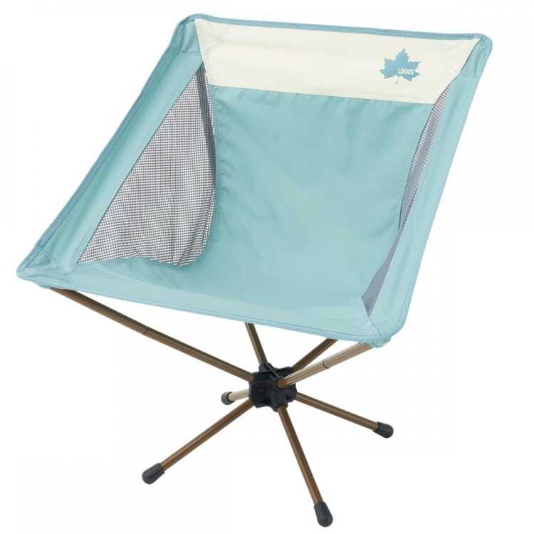 LOGOS LIFE バケットチェア（カラフルロゴス） 幅58×奥行58×高さ71cm（座高41cm） #73321002