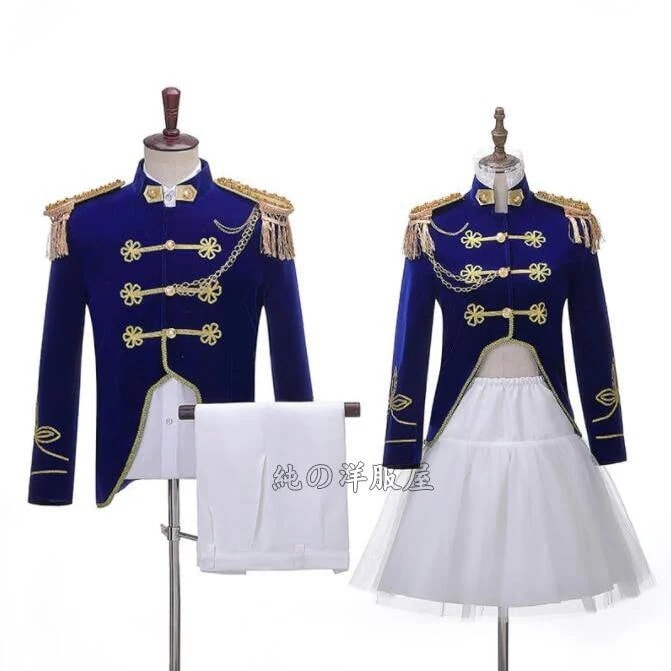 ステージ衣装 メンズ レディース 舞台衣装 上下セットアップ 海軍 スーツ 礼服 コスチューム 衛兵 兵隊 兵士 制服 仮装 変装 文化祭 学園祭 イベント パーティー