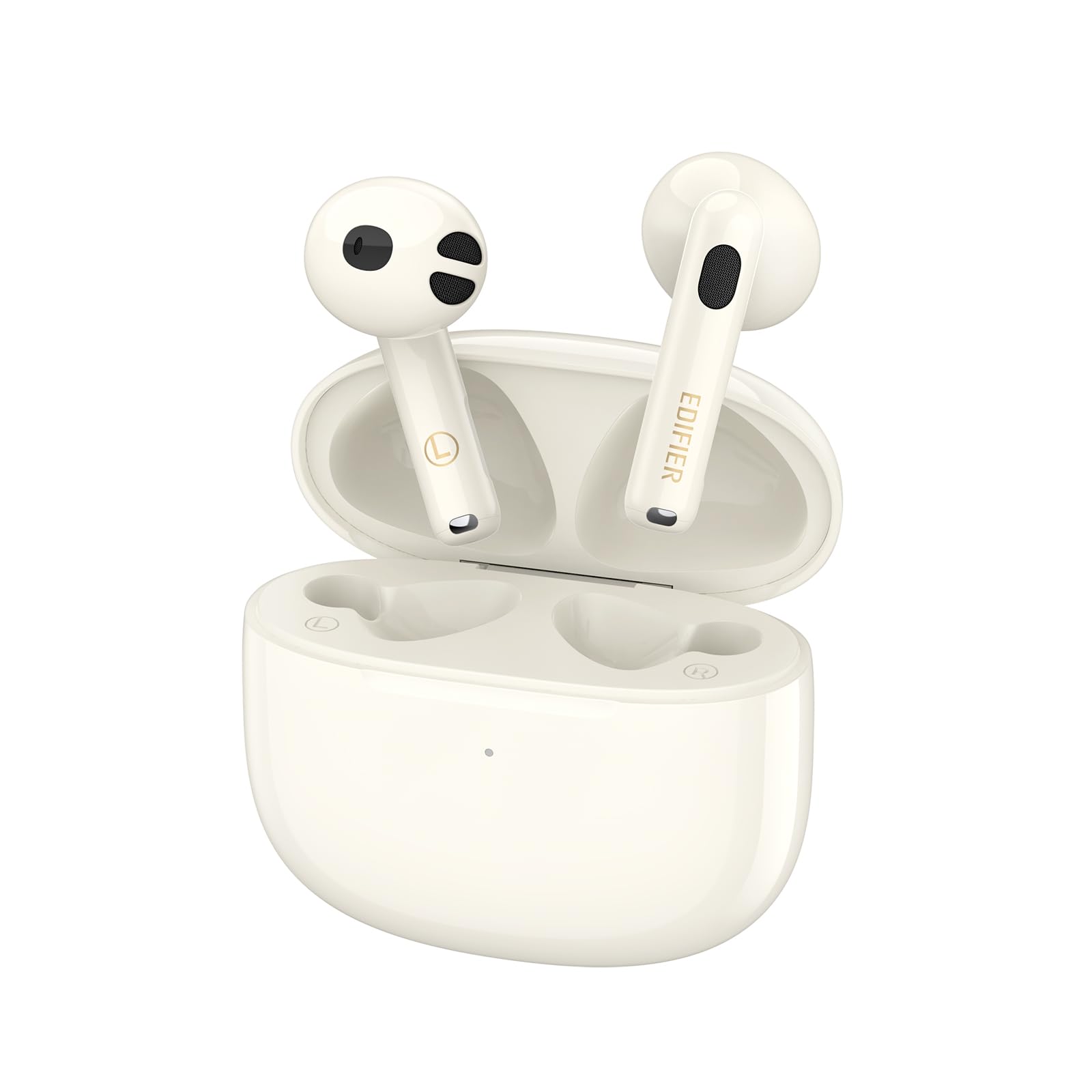Edifier W320TN ワイヤレスイヤホン アダプティブANCノイズキャンセリング ハイレゾ対応/LDAC/Bluetooth 5.3 外音取り込み 通話ノイズキャンセリング 27.5時間音楽再