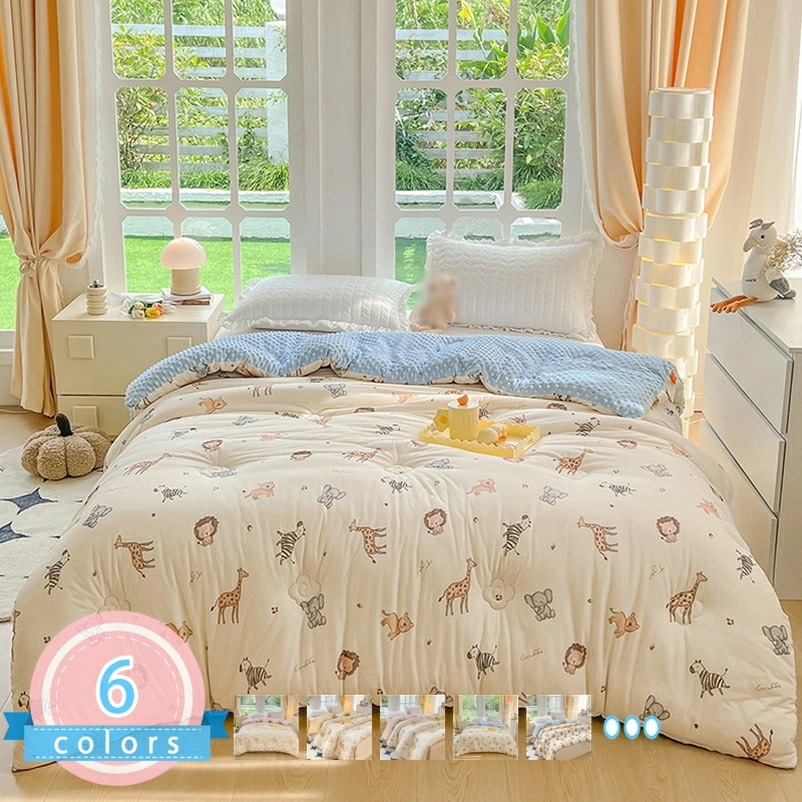 掛け布団 シングル 冬用 掛け布団 洗える 布団 中綿 暖かい 秋冬 寒い季節にピッタリ 掛けぶとん 柔らかい 来客用布団 新生活応援 一人暮らし 肌掛け布団 かわいい 中綿入り掛け布団 キルト キル