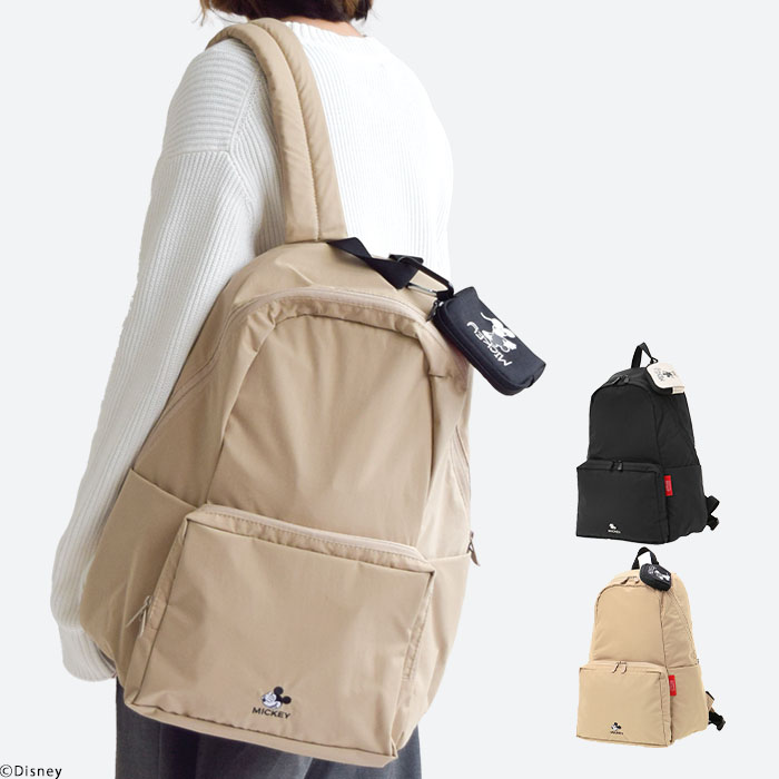 ManhattanPortage マンハッタン ポーテージ リュック リュックサック ミッキー メンズ レディース ユニセックス 撥水 はっ水 MP2202TASMIC24