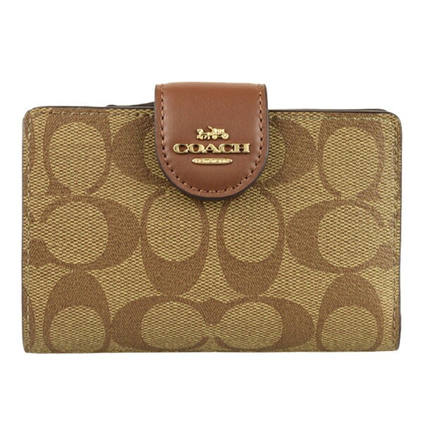 コーチ COACH 二つ折り財布 シグネチャー アウトレット c0082ime74