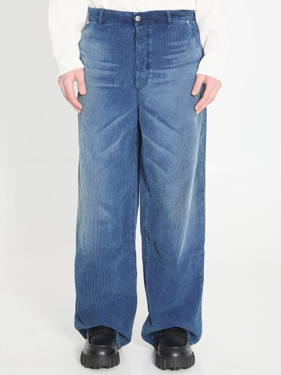 DIOR Men Straight Pants 613D184 BLUE
