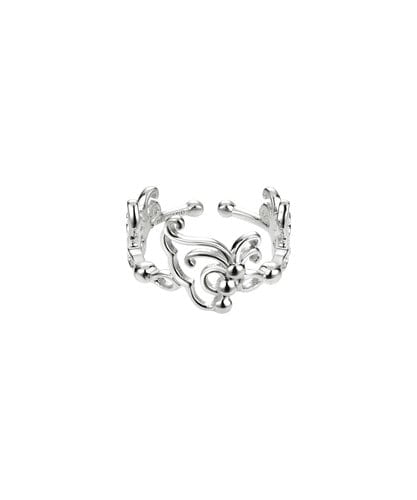 NFF ripple ring silver リップルリング Silver925 韓国アクセサリー 正規品 レディース 指輪