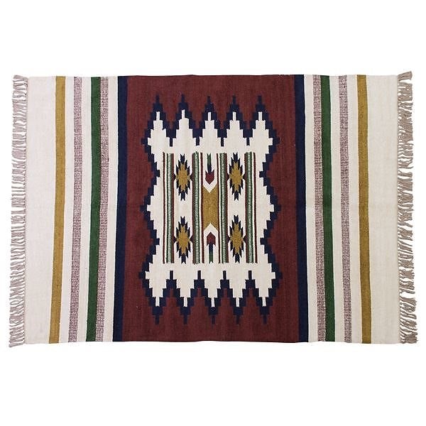 キリムラグマット/絨毯 [190cmx130cm] 長方形 ビスコース コットン TTR-106C 17,320円