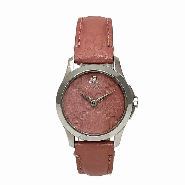 グッチ Gタイムレス 126.5 クォーツ 時計 腕時計 レディース【中古】