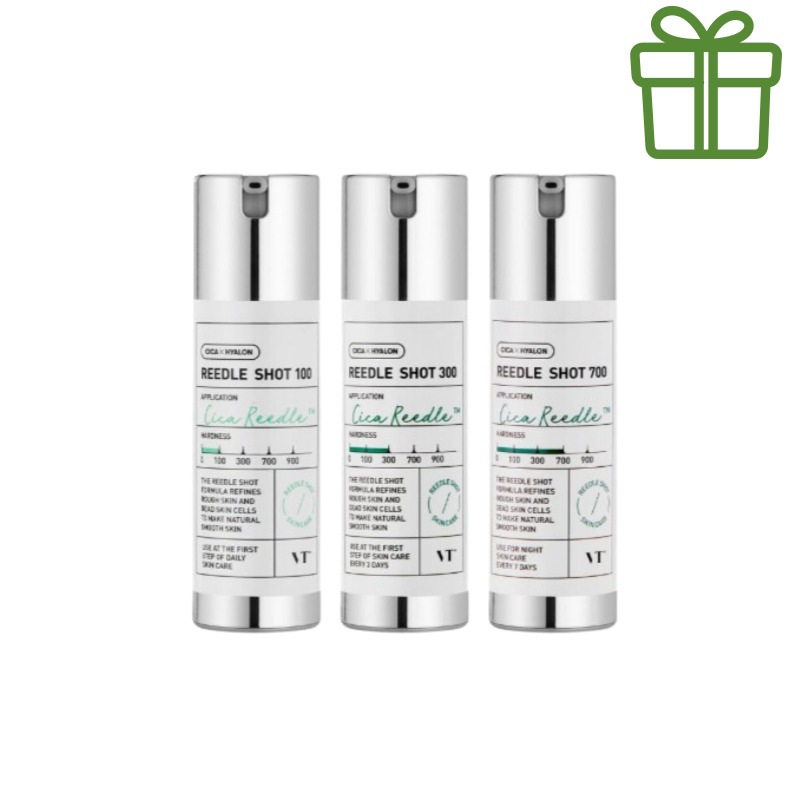 選べる3種の集中ケア美容液セット リドルショット ミニチュア3点コンパクトセット10ml1セット（100・300・700 各10ml）肌悩みに合わせて使い分け！+ランダムギフト付き