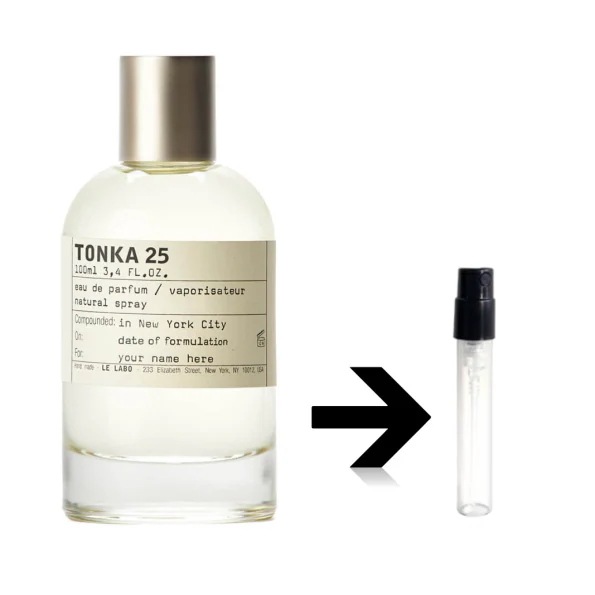 10ml トンカ 25 オード パルファム LE LABO ル ラボ ルラボ アトマイザー 量り売り