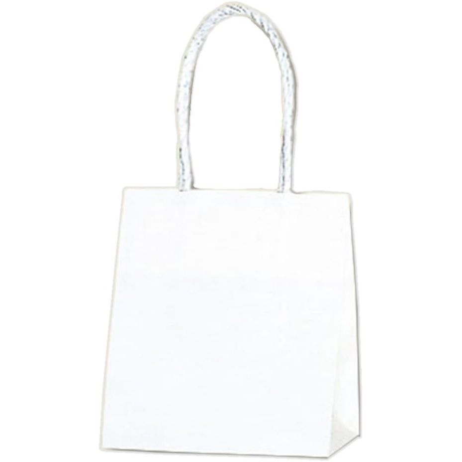 （まとめ買い）シモジマ HEIKO 手提げ紙袋 スムースバッグ 15-08 白無地 25枚 幅150xマチ80x高165mm 003138000 [x3セット] 5,839円