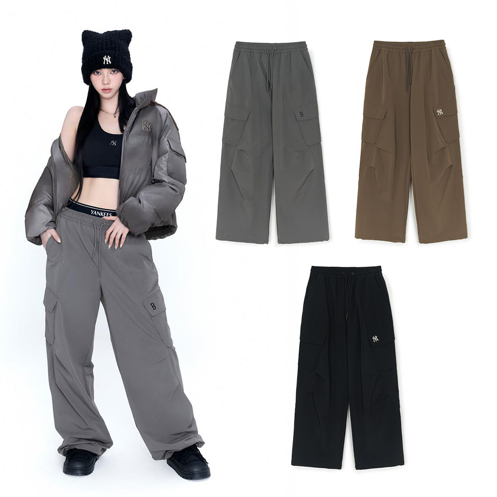 [カリナ着用] 女性 ゴフコア 起毛 カーゴ ワイドパンツ 3種 択1 / カーゴパンツ 韓国ファッション 女性ファッション