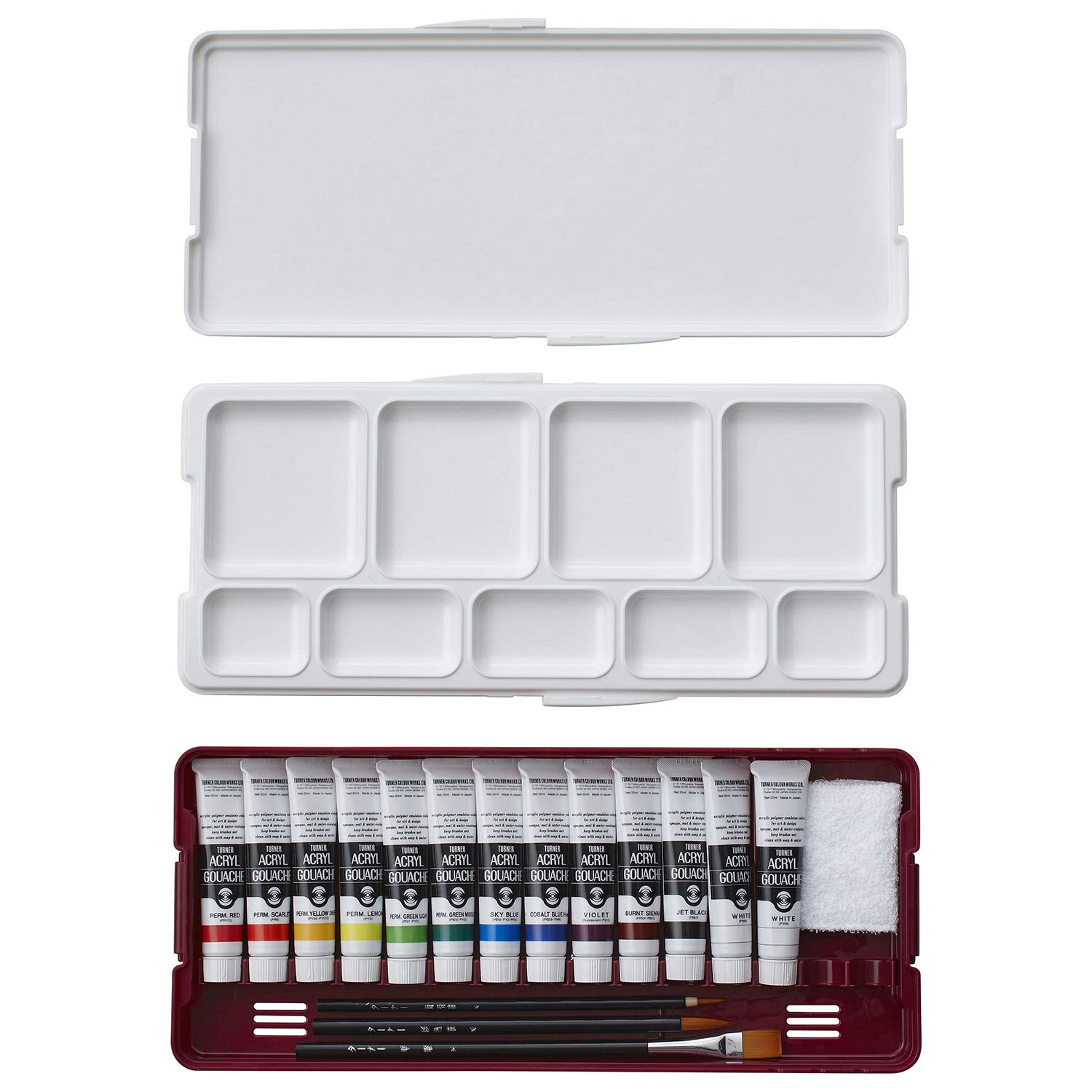 ターナー色彩 アクリルガッシュ 13色ノーブルセットN13B AG13NBE4 20ml(6号)