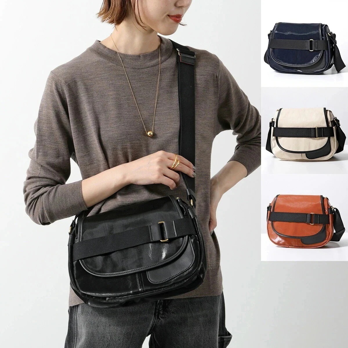 jack gomme ジャックゴム ショルダーバッグ ATELIER LIN 1956 1973 PETIT GABY レディース クロスボディ ポシェット 軽 【mega】