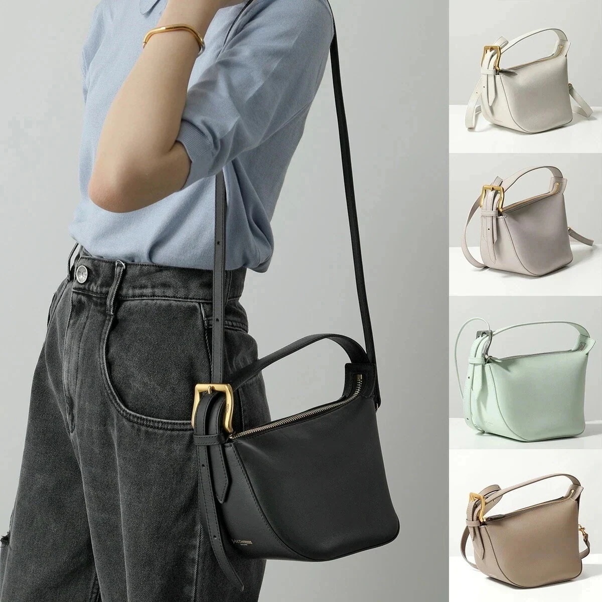 J&M DAVIDSON ジップ クイバー ZIP QUIVER LZPQ-0XX-SCXX NUXX レディース レザー ショルダーバッグ ハンドバッグ 鞄