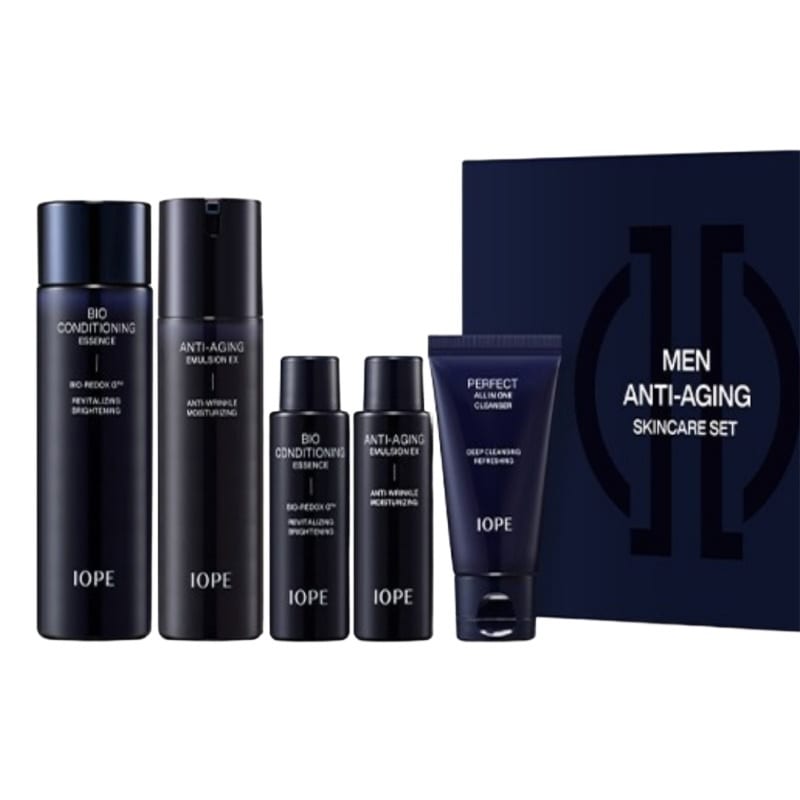 【メンズ用バイオスキンケアセット】年齢肌ケア・ハリケア／韓国人気メンズスキンケア／2種セット