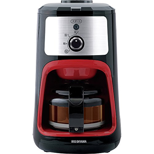 かわいい アイリスオーヤマ コーヒーメーカー Iac A6 ブラック 14杯用 メッシュフィルター付き 全自動 コーヒー用品 Www Shred360 Com