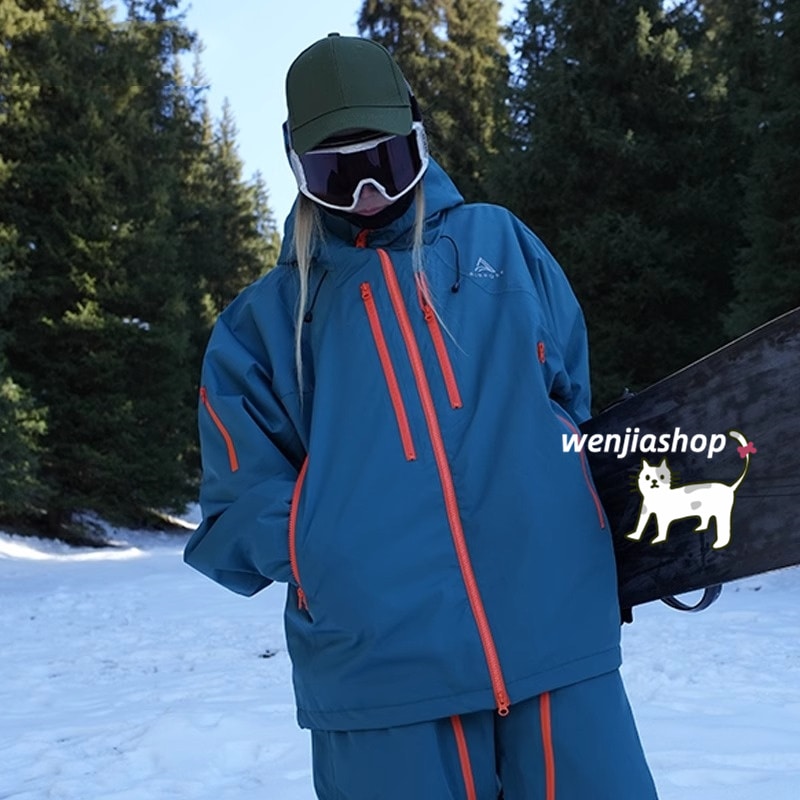 スノーボードウェア 2024 2025 上下セット メンズ レディース アウター ジャケット ズボン つなぎパンツ ウィンタースポーツ 韓国風 防水防寒 スノーウェア スキーウェア スノボウェア