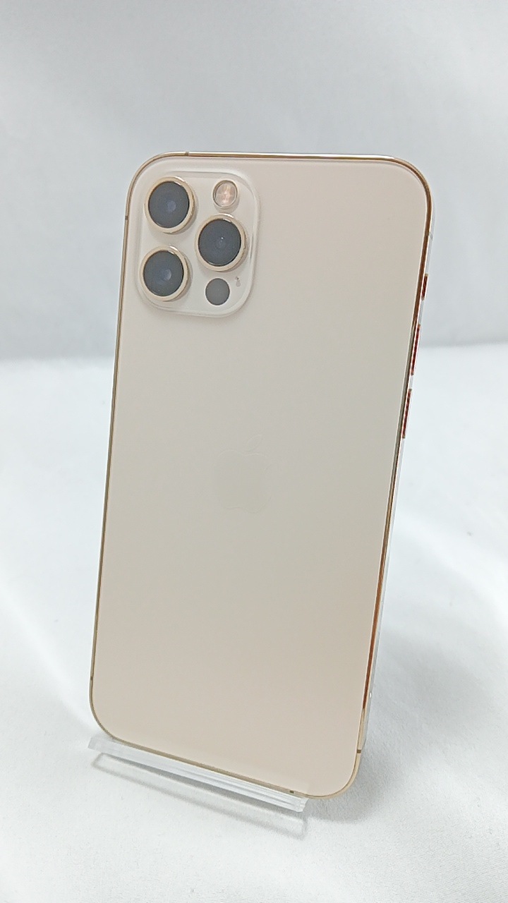 動作確認済！ iPhone12pro A2406 256GB 本体 ゴールド SIMフリー 箱 